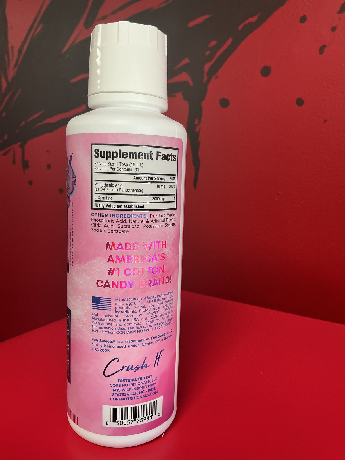 Core  Nutritionals Liquid L Carnitine